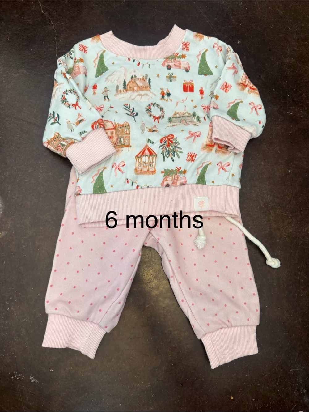 Sweet honey baby girls matching set